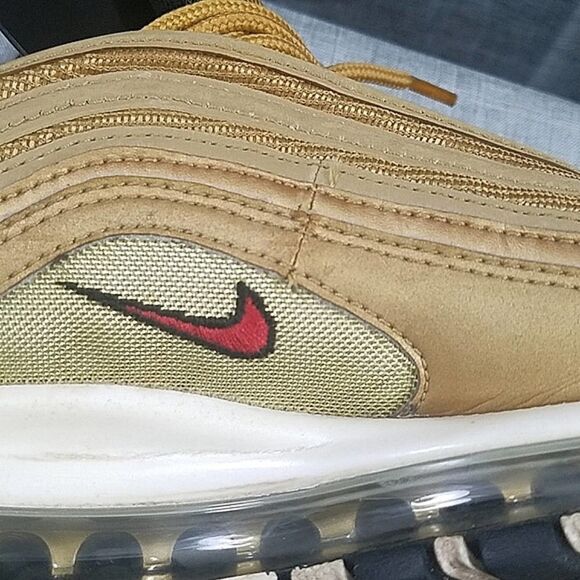 Nike Air Max 97 OG QS metallic gold 884421-700 men\'s sz 9 main image 11